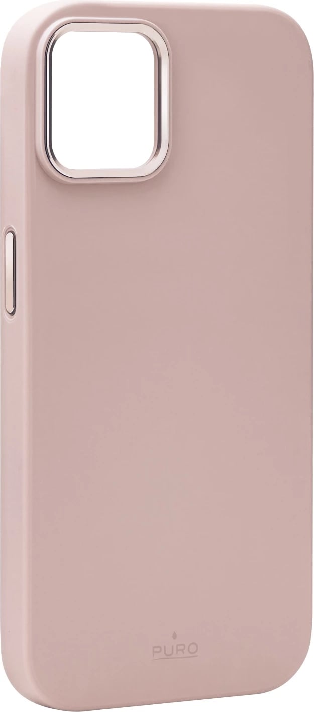 Mbështjellës Puro Icon Mag Pro MagSafe për iPhone 15, silikon, rozë