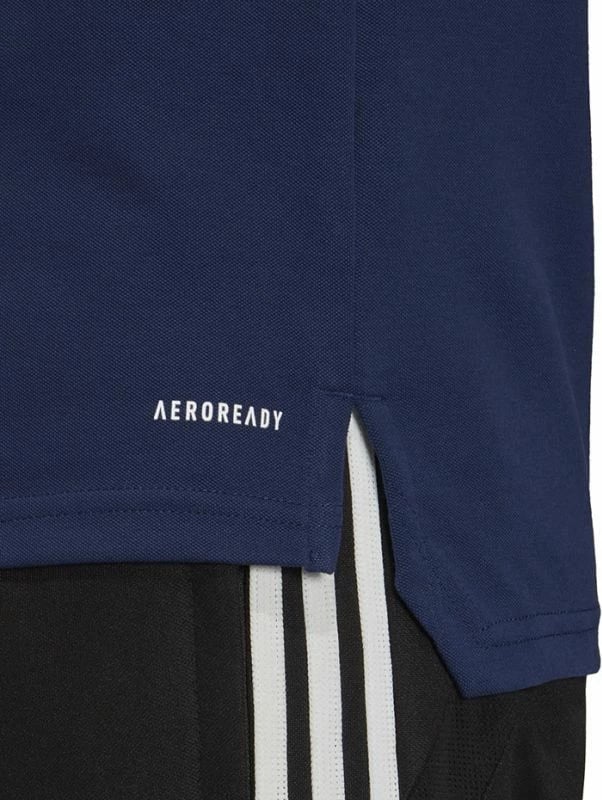 Maicë Polo për meshkuj adidas, ngjyrë blu deti dhe e bardhë