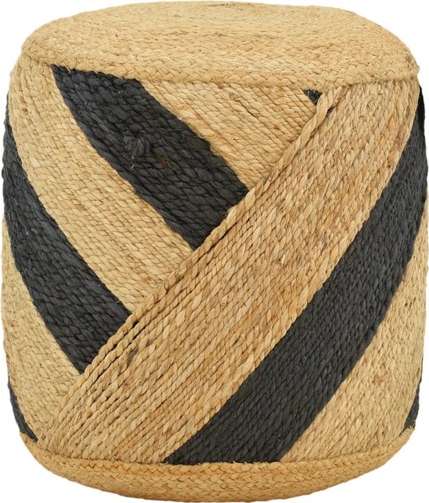 Karrige për bar Relous Inart natyrale 100% jute 40x40x40cm