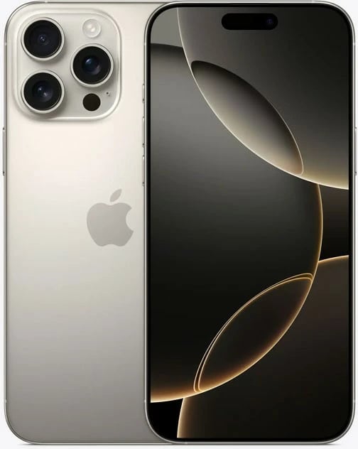 Apple iPhone 16 Pro Max, 6.9", 256GB, Natural Titanium