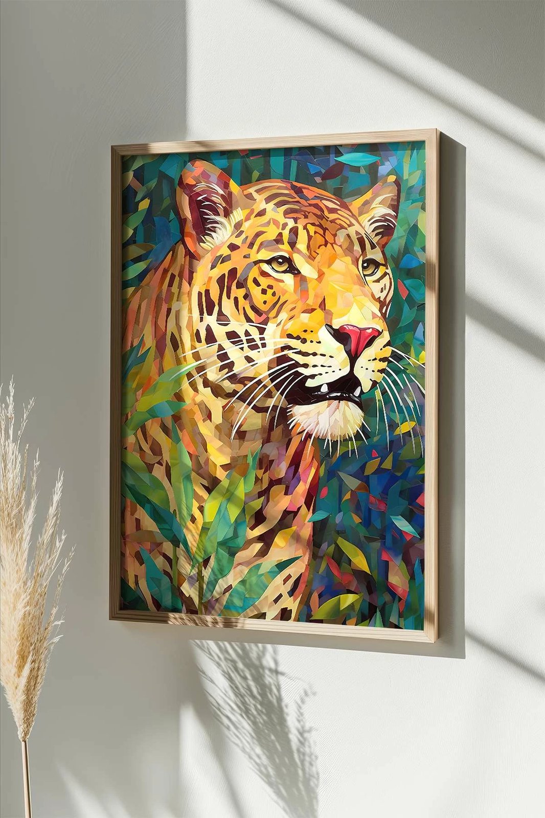 Pikturë dekorative me kornizë, shumëngjyrëshe, Wallity, Mscartmdl34