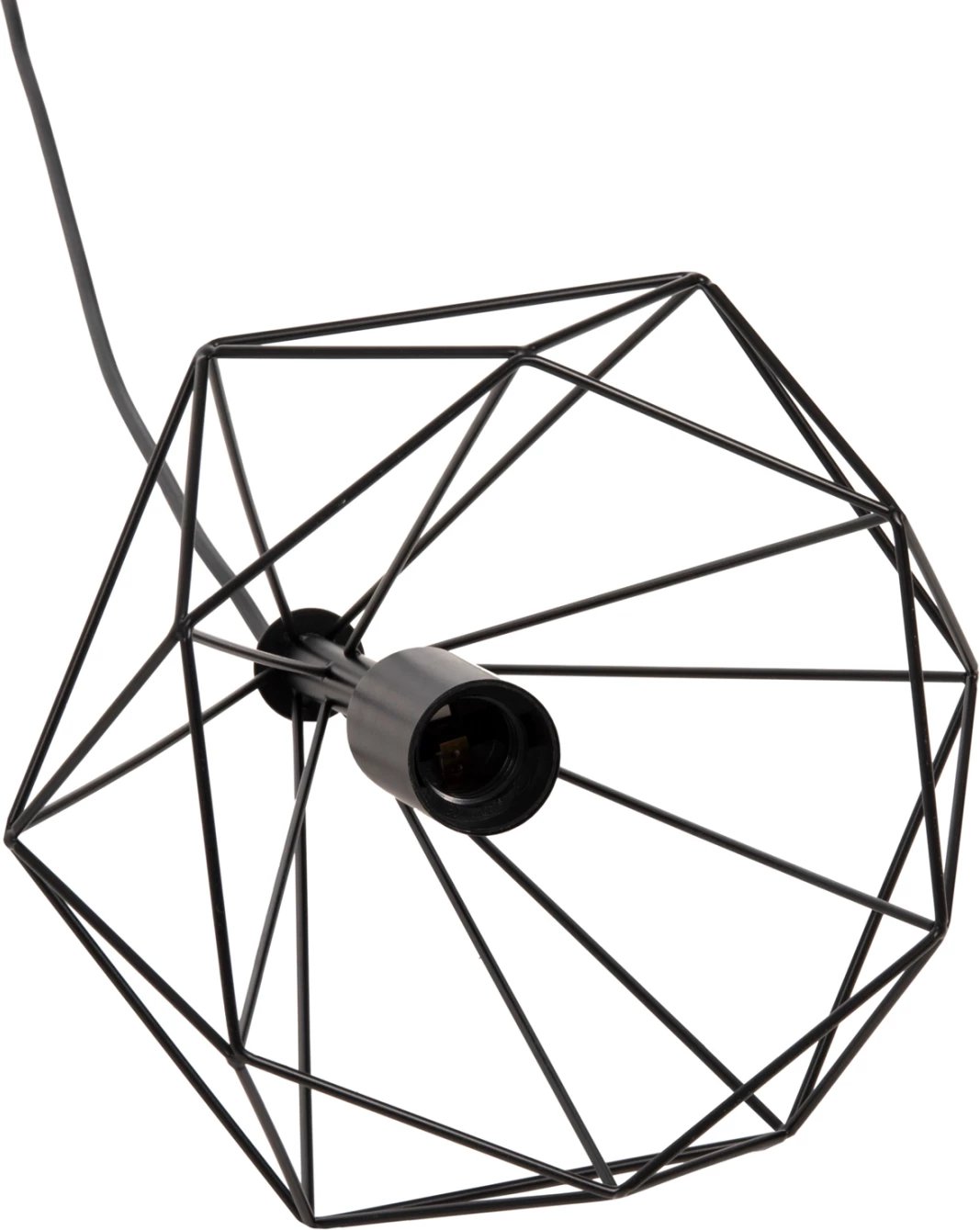 Llambë varëse tavani, kapak metali i zi, FH4063, 25x22x123H cm Llambë varëse tavani, kapak metali i zi, FH4063, 25x22x123H cm