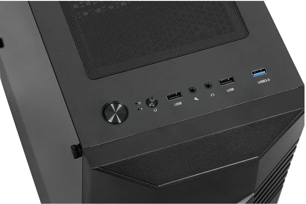 Kasë iBox Lupus 71, e zezë