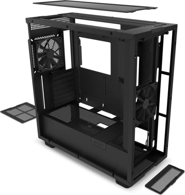 Kasë kompjuteri NZXT H7, e zezë