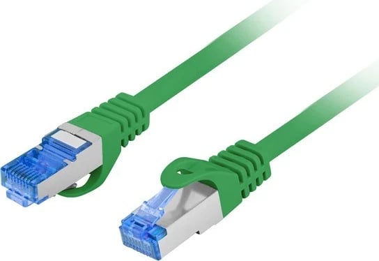 Kabllo Lanberg Patchcord, CAT.6A S / FTP, 10m, e gjelbër
