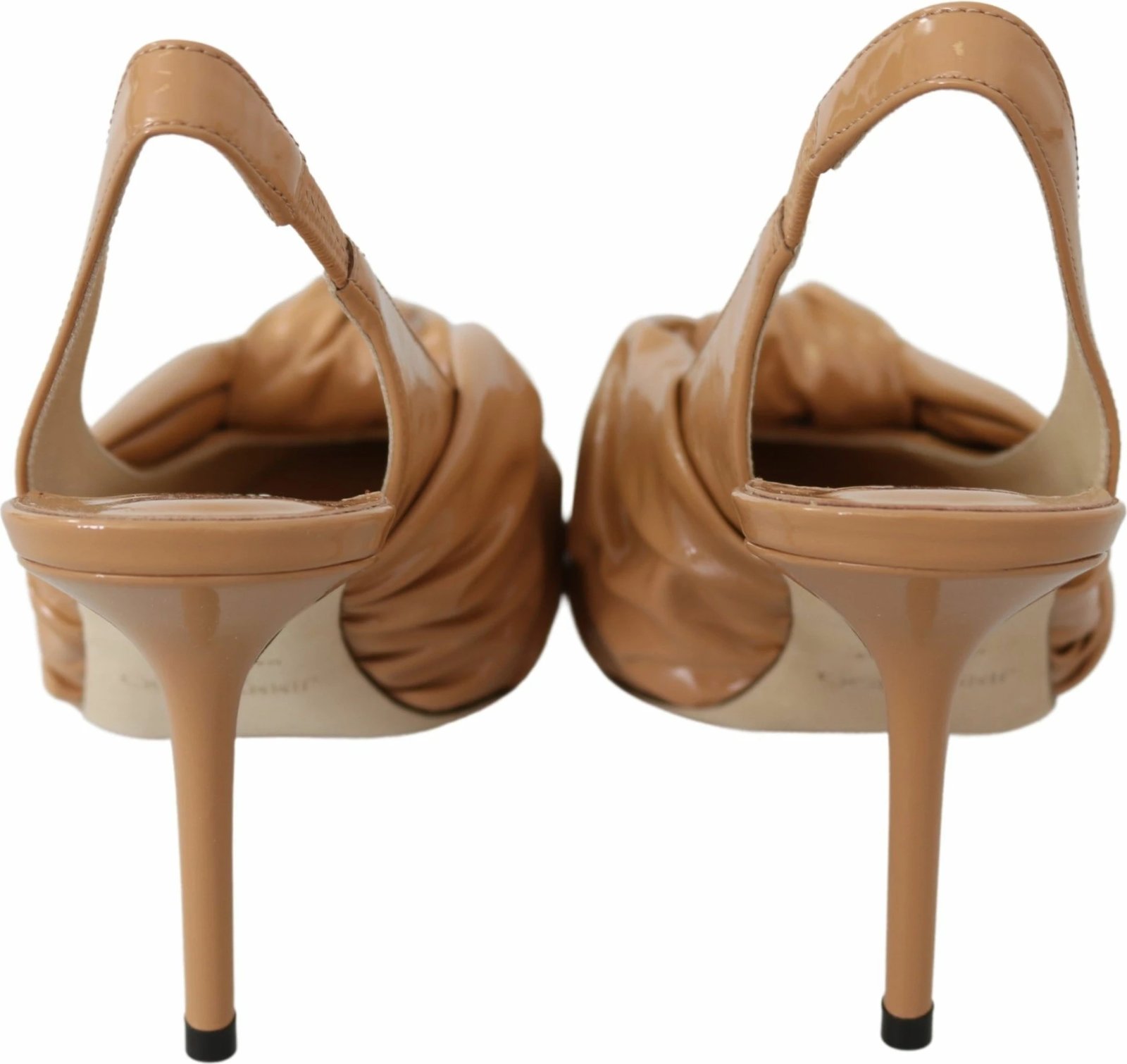 Këpucë me taka për femra Jimmy Choo, të kafta 