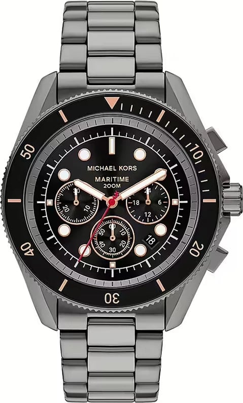 Orë dore MICHAEL KORS MK9204 për meshkuj, e zezë