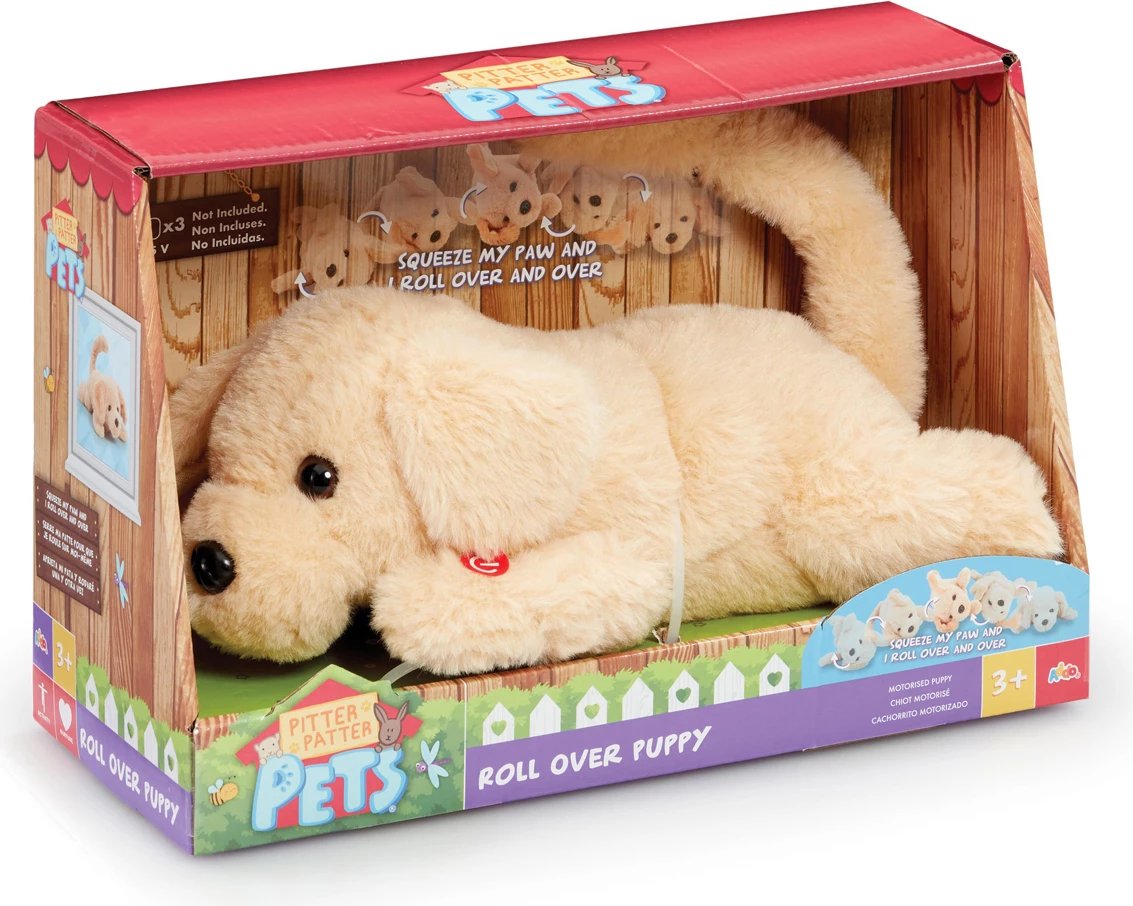 Pitter Patter Pets – Qenushi Elektronik Roll Over Puppy
