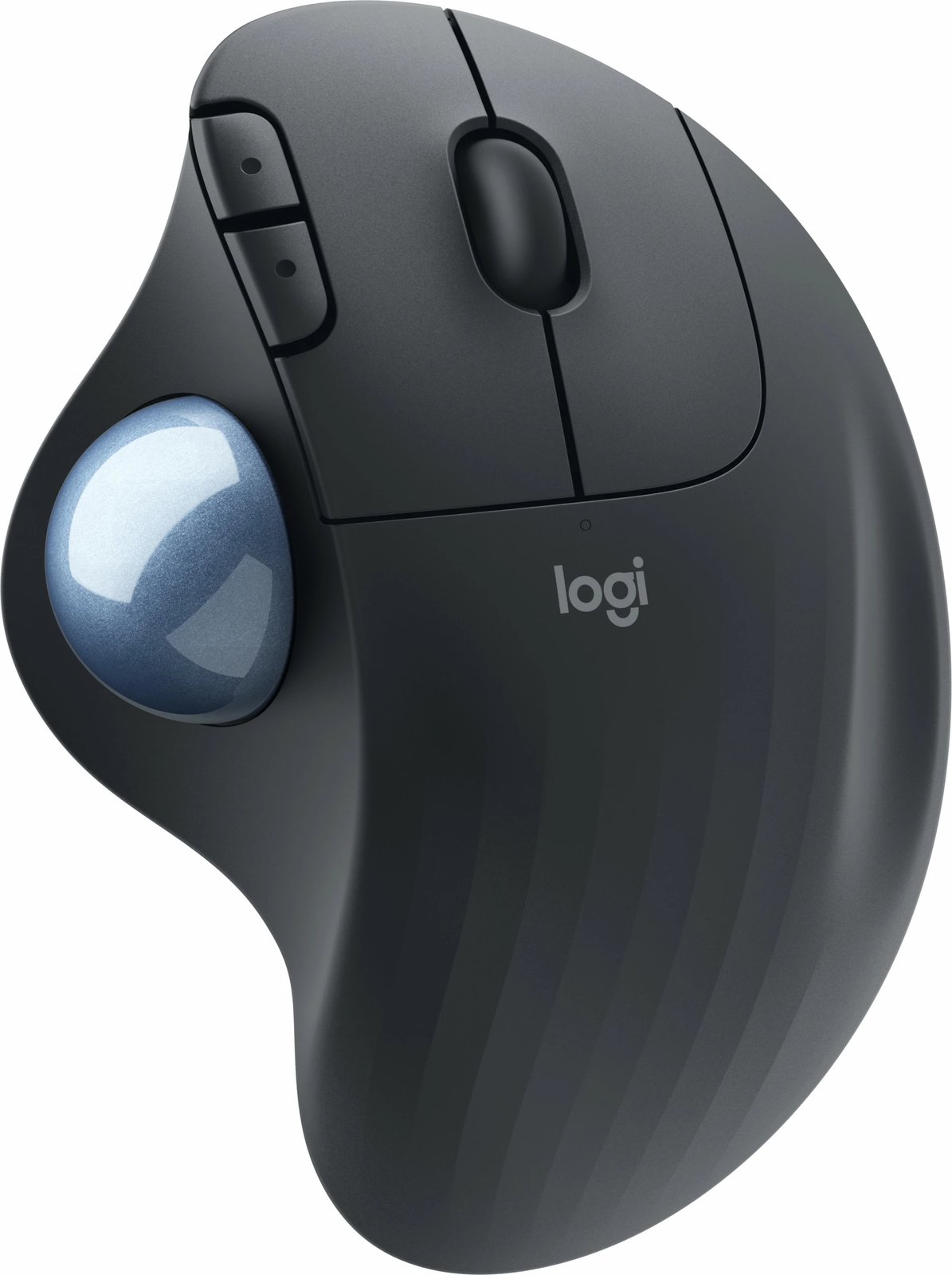 Maus Logitech ERGO M575, Djathtas, Trackball, RF Wireless + Bluetooth, 2000 DPI, Grafit