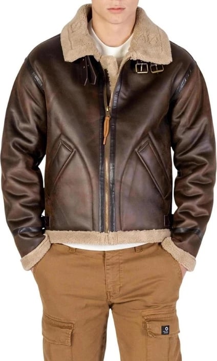 Jakne për meshkuj Yos, kafe