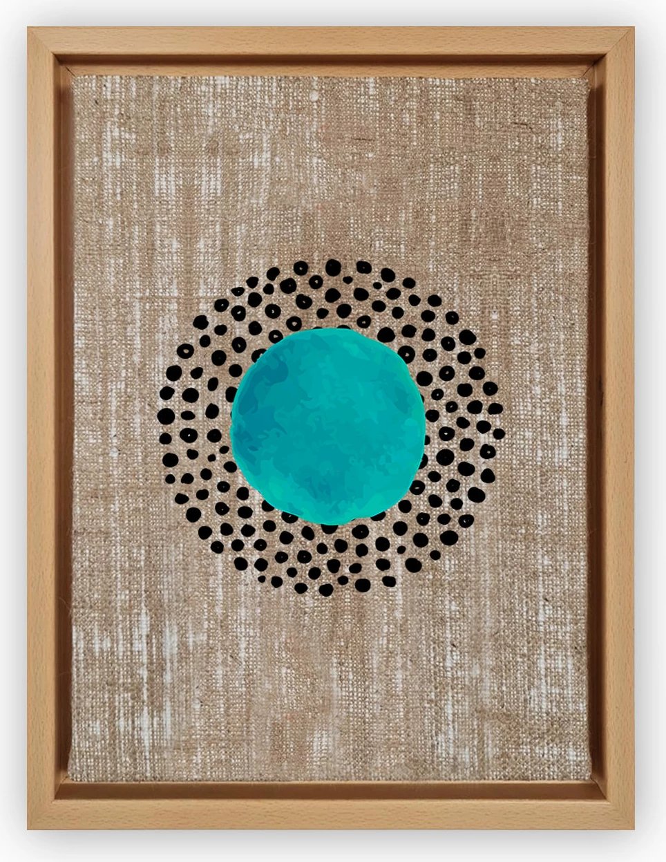 Pikturë dekorative në kanavacë, shumëngjyrëshe, Wallity, LNJ519825351703, 36x46cm