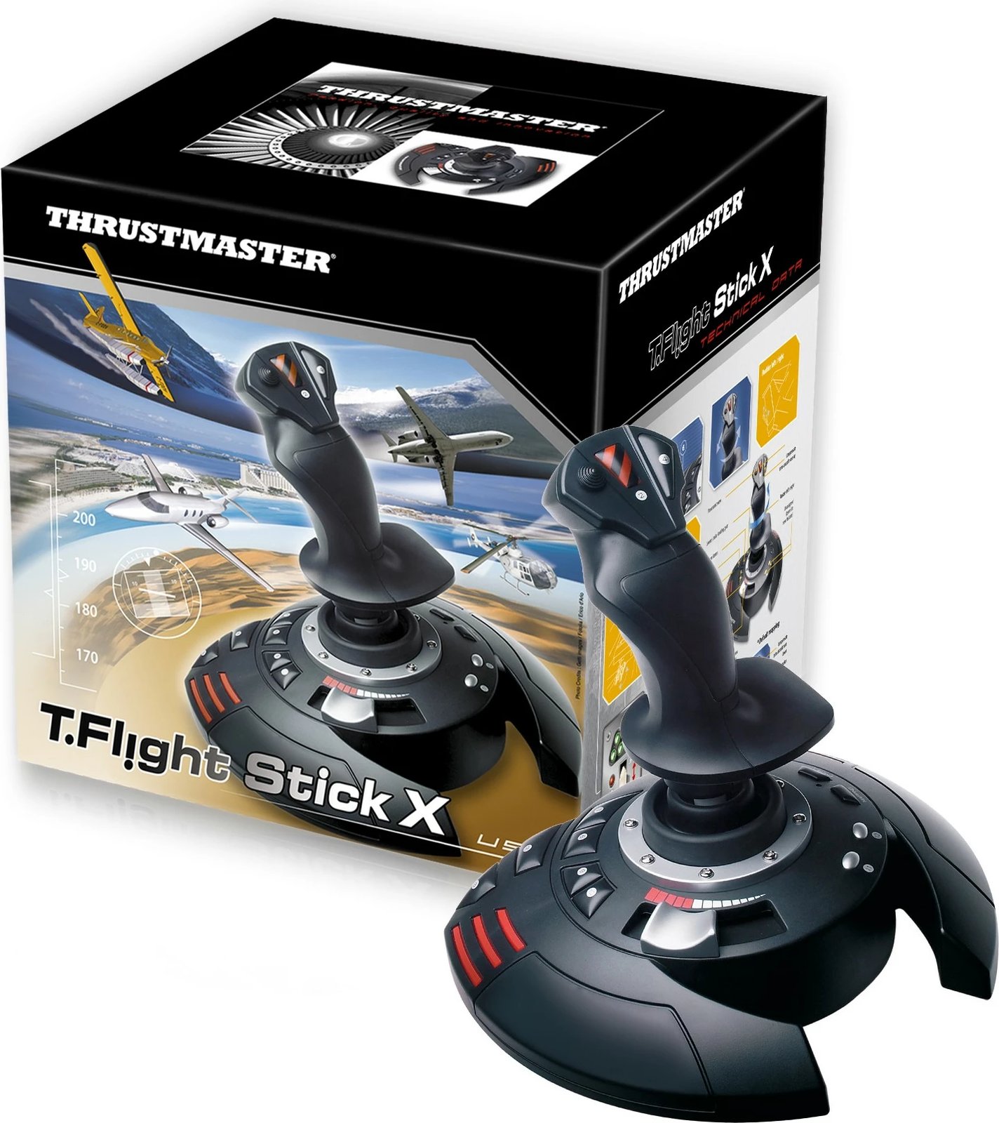 Joystick Thrustmaster T-Flight Stick X, i zi