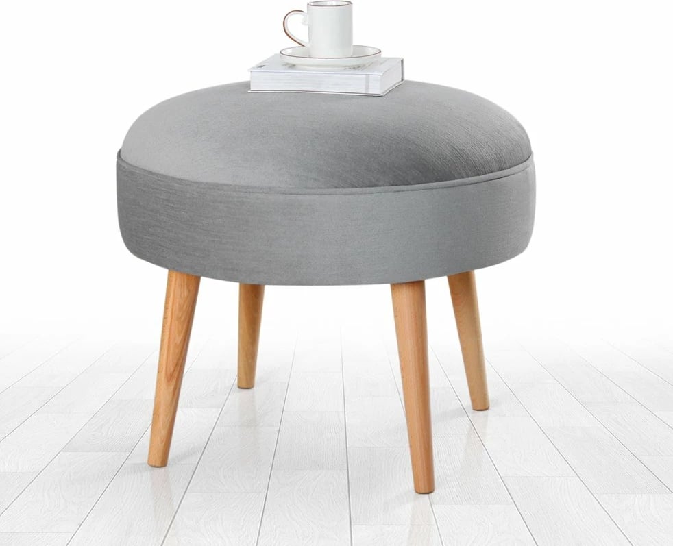 Puf Romley, ngjyrë gri