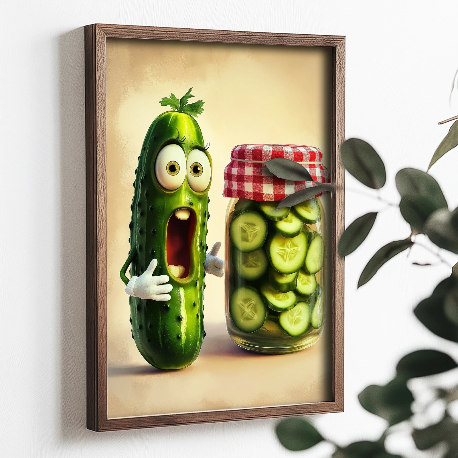 Pikturë dekorative me kornizë, MDF, Wallity, TUN045-XL, shumëngjyrëshe, 50x70x3.5cm