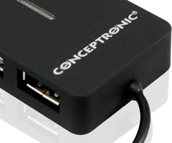 USB hub Conceptronic 4 porte, USB 2.0, i zi