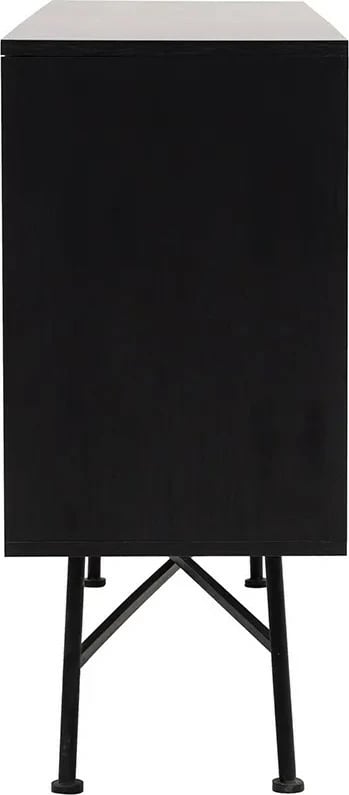 Konsolë Hanah Home, Nala 160, e zezë