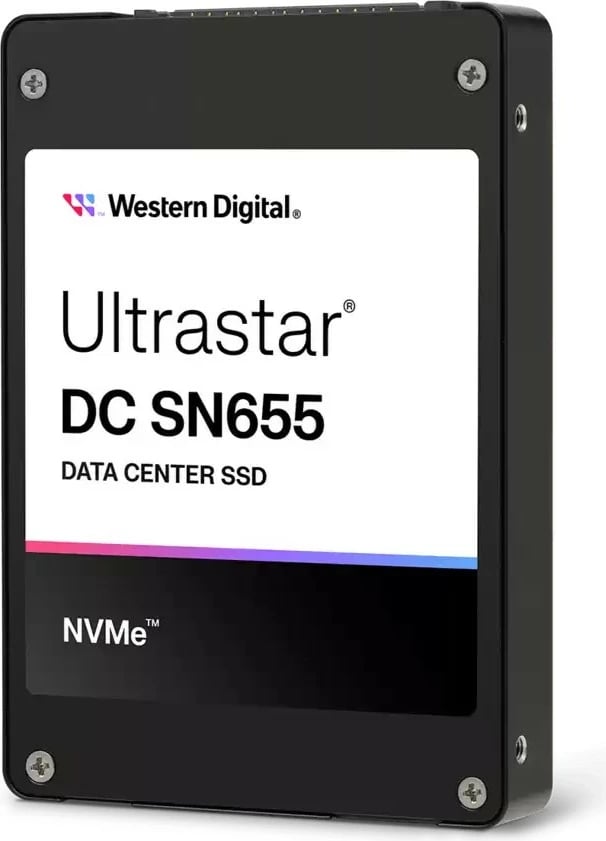 SSD Western Digital Ultrastar DC SN655 3.84TB, NVMe, 2.5 inç, U.3 PCIe 4.0