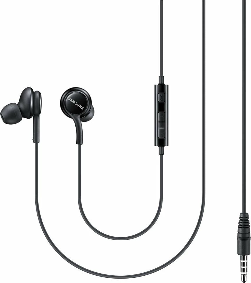 Kufje Samsung EO-IA500BBEGWW me kabllo, 3.5mm, të zeza