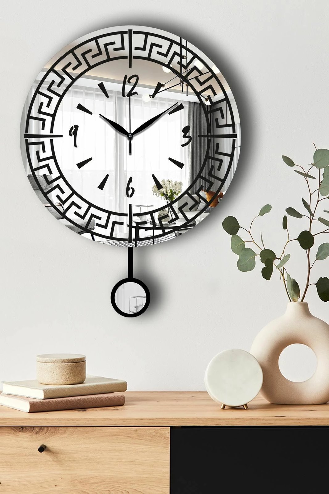 Orë muri dekorative Wallity, argjend, Vlnt113Gu