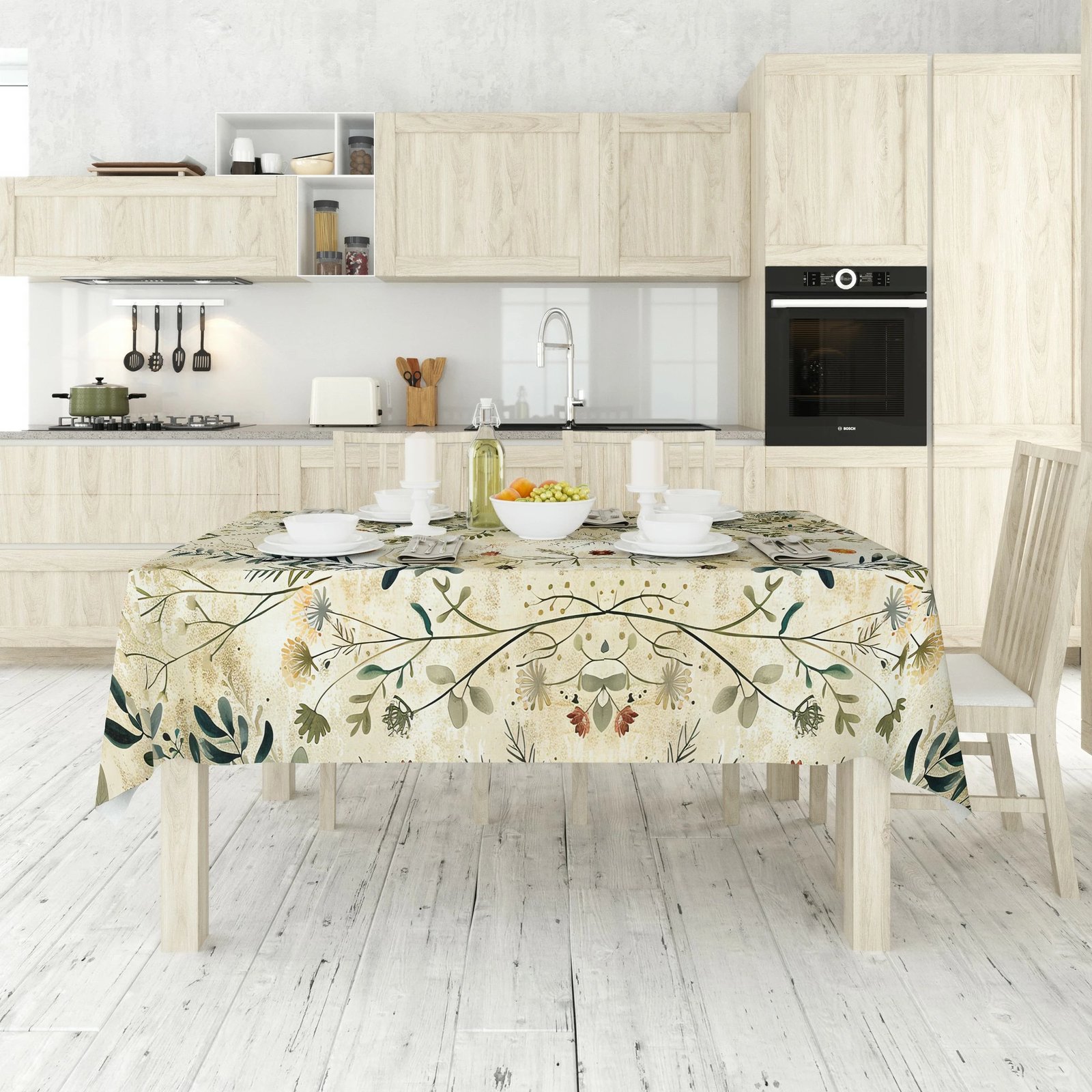 Mbulesë tavoline Hermia, Asr-tblclt25-54, 140x300 cm