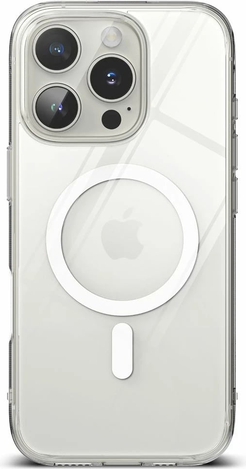 Mbështjellës Ringke Fusion MagSafe për iPhone 16 Pro Max, Transparent