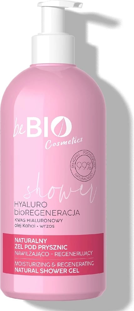 Xhel dushi për femra BeBio Ewa Chodakowska Hyaluro bioRegeneration 350ml Xhel dushi për femra BeBio Ewa Chodakowska Hyaluro bioRegeneration 350ml
