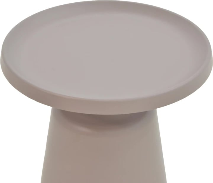 Set tavolina kafeje Ginoze, metal, ngjyrë kapuçino, 2 copë