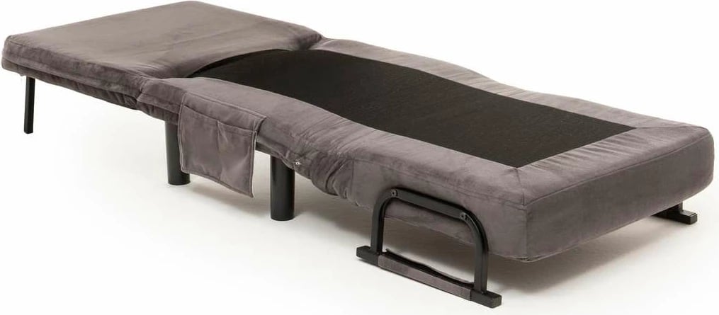 Krevat-karrige një vendës, Sento Single, ngjyrë gri