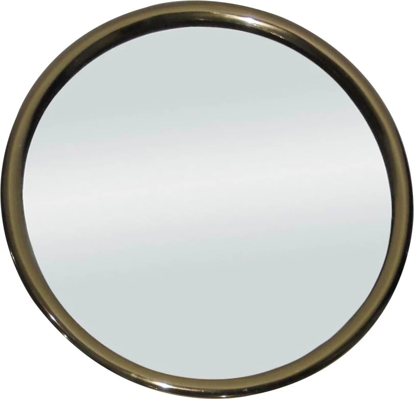 Pasqyrë muri LISCIO, ngjyrë ari, 46x46x3 cm