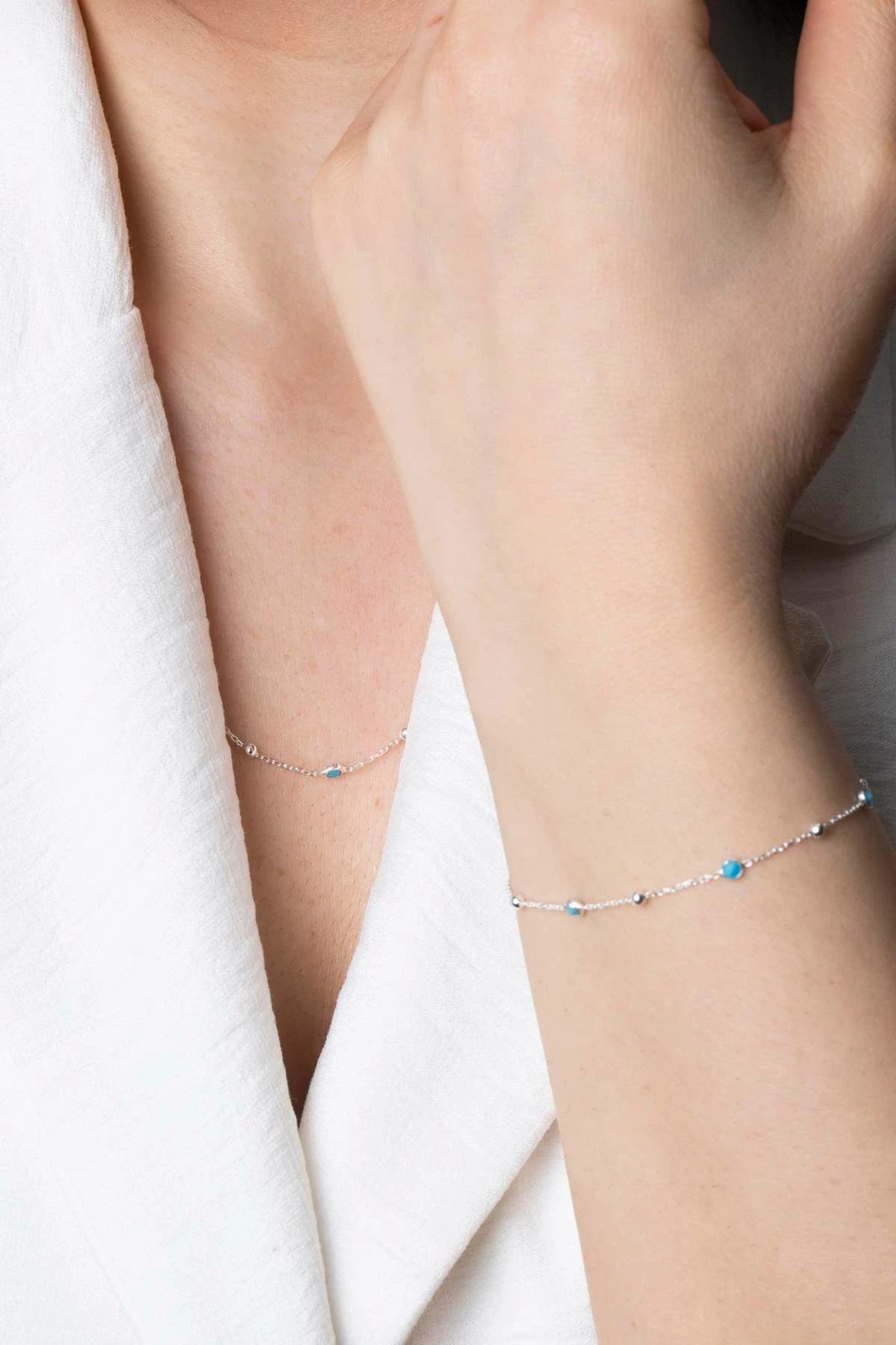 Byzylyk argjendi, ngjyrë e kaltër, Jumeon, TFNY65233