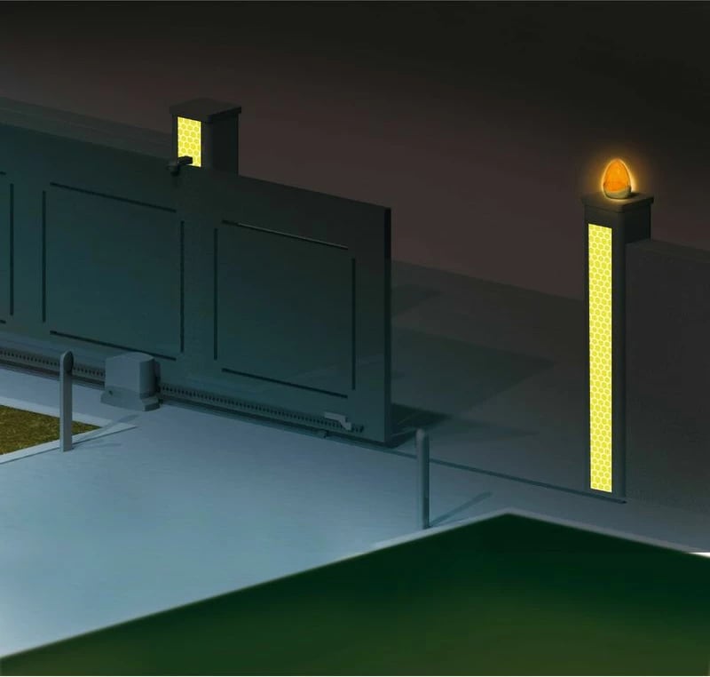 Reflektues Me Ngjites I Kuq