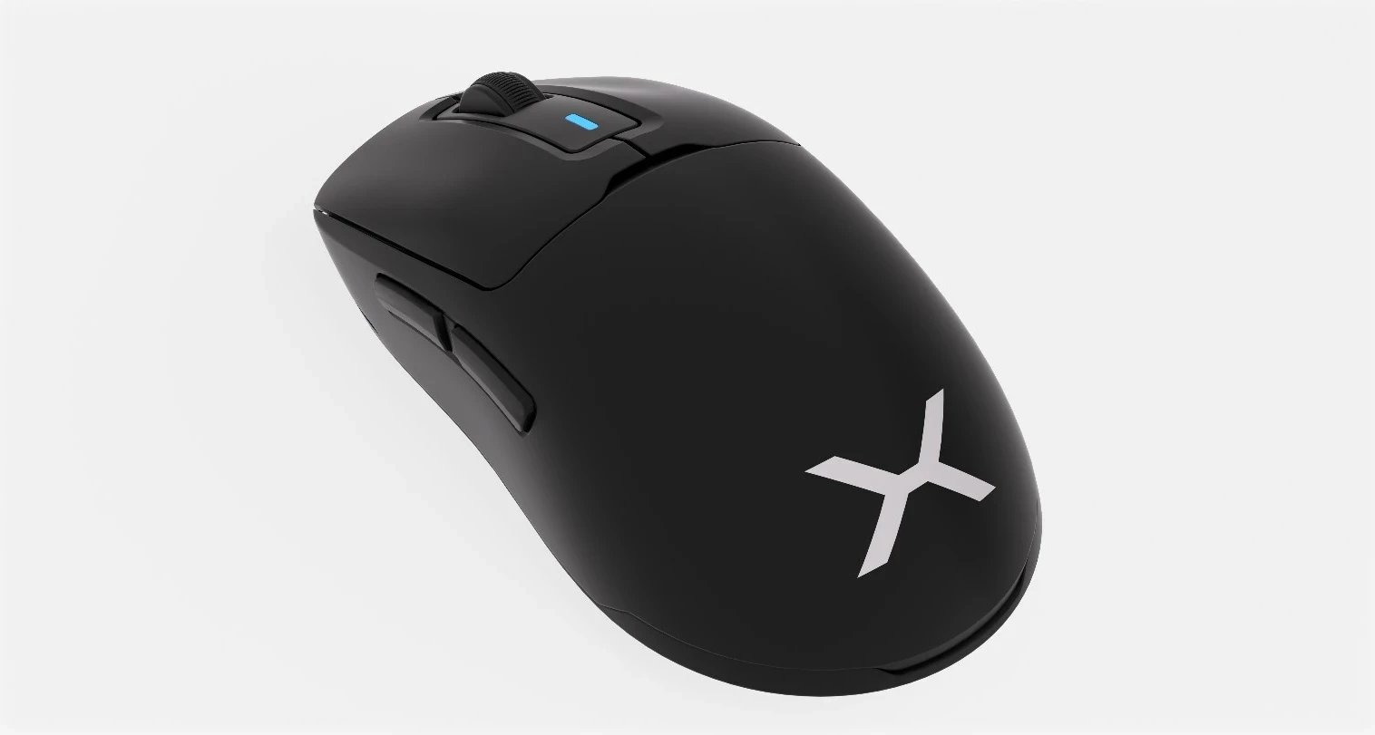 Maus KRUX Plasma Wireless KRXB001, për lojëra, i zi