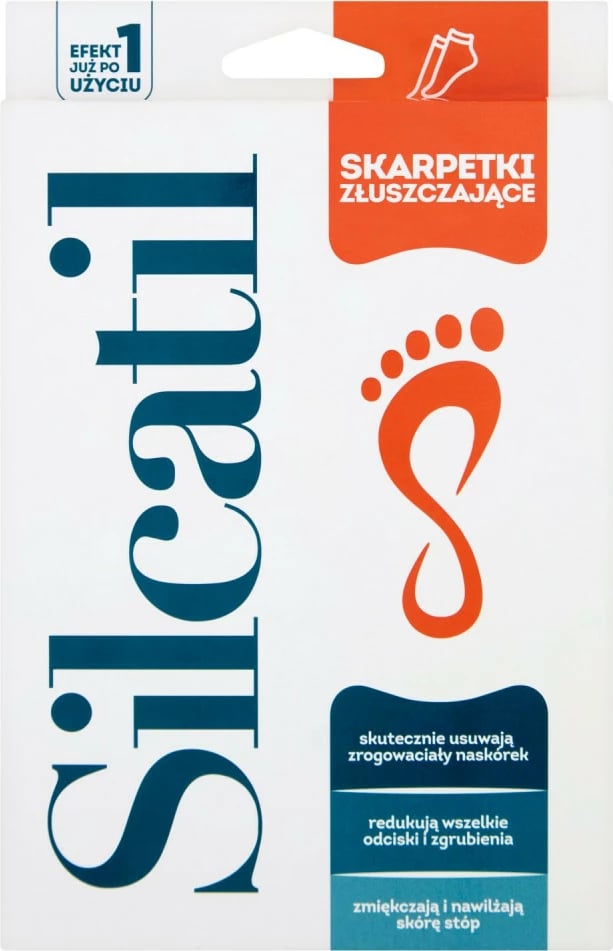 Çorape peeling Silcatil 1 palë