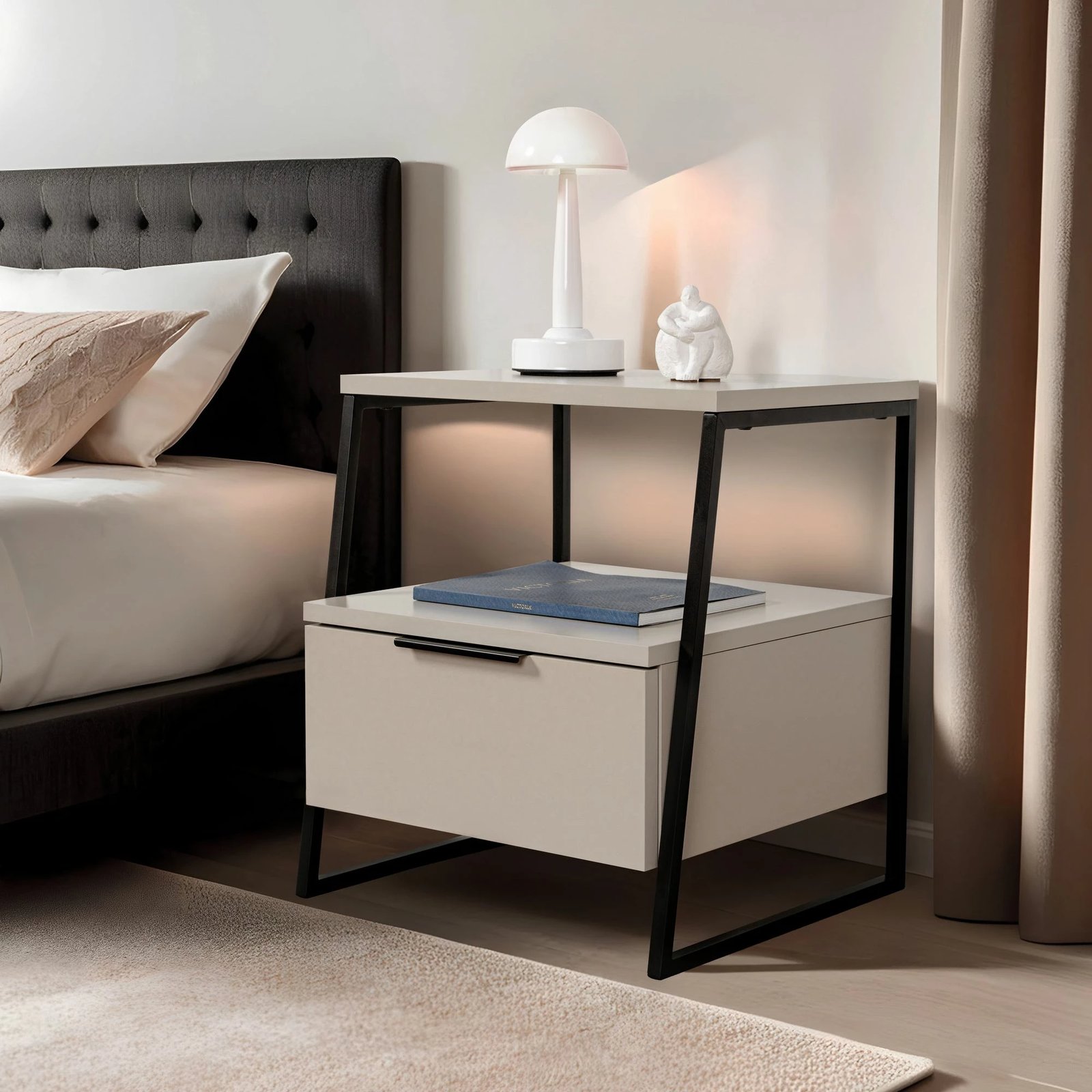 Komodinë Sandstone, Skye Decor, Pal