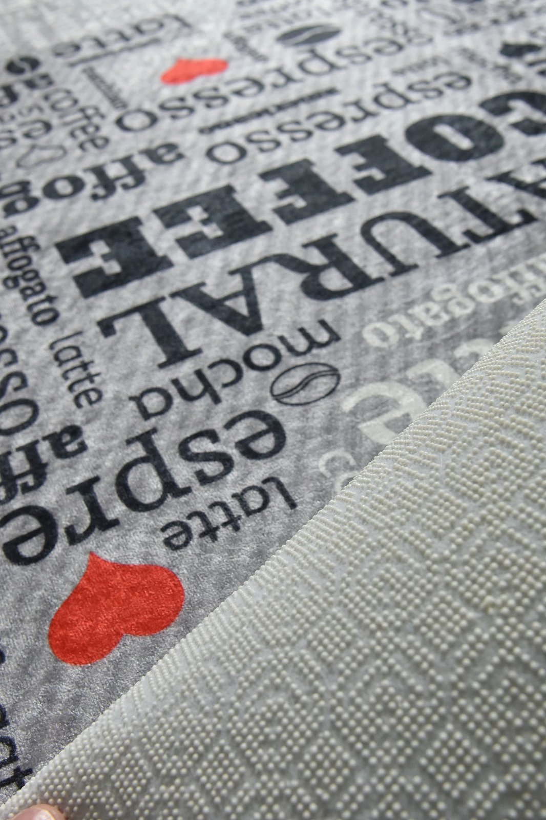 Qilim për korridor, Conceptum Hypnose, Fincan - gri, 60x140cm