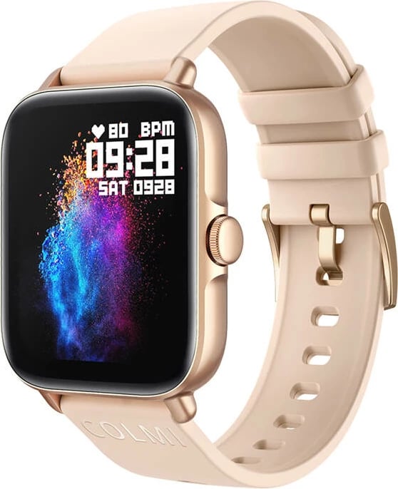 Smartwatch Colmi P28 Plus, 1.69" TFT, IP67, Gold