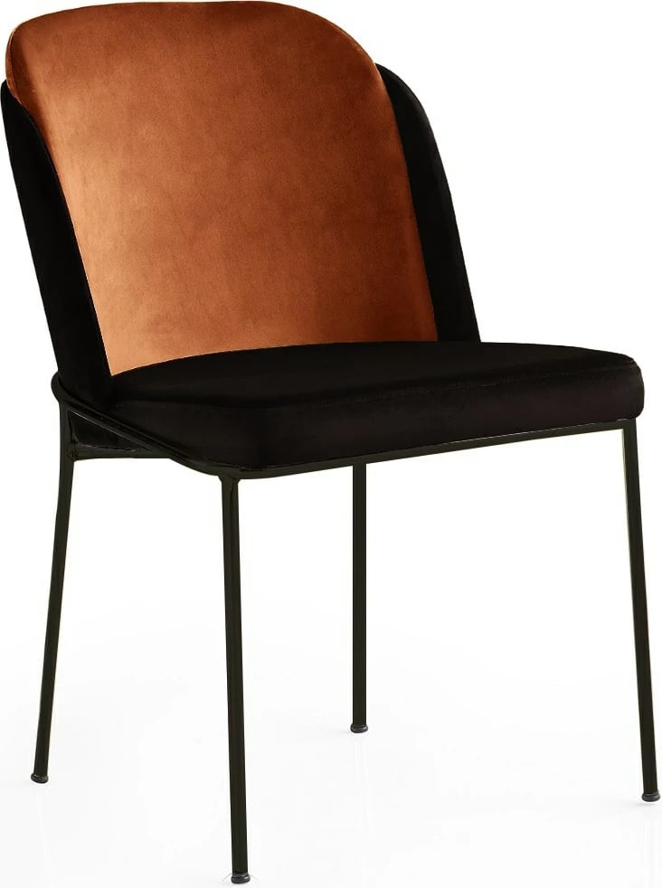 Set karrigesh (4 copë), Hanah Home, DR - 147 V4, bronz & e zezë