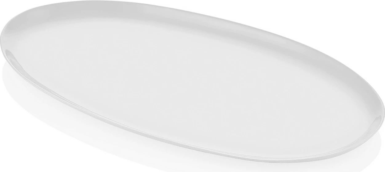 Pjatë servirëse Hermia CTT0024, 22 x 43 x 1 cm, e bardhë