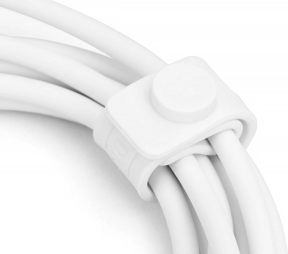 Kabllo silikoni Digitus AK-300341-010-W, USB-C në USB-C, 1m, Bardhë