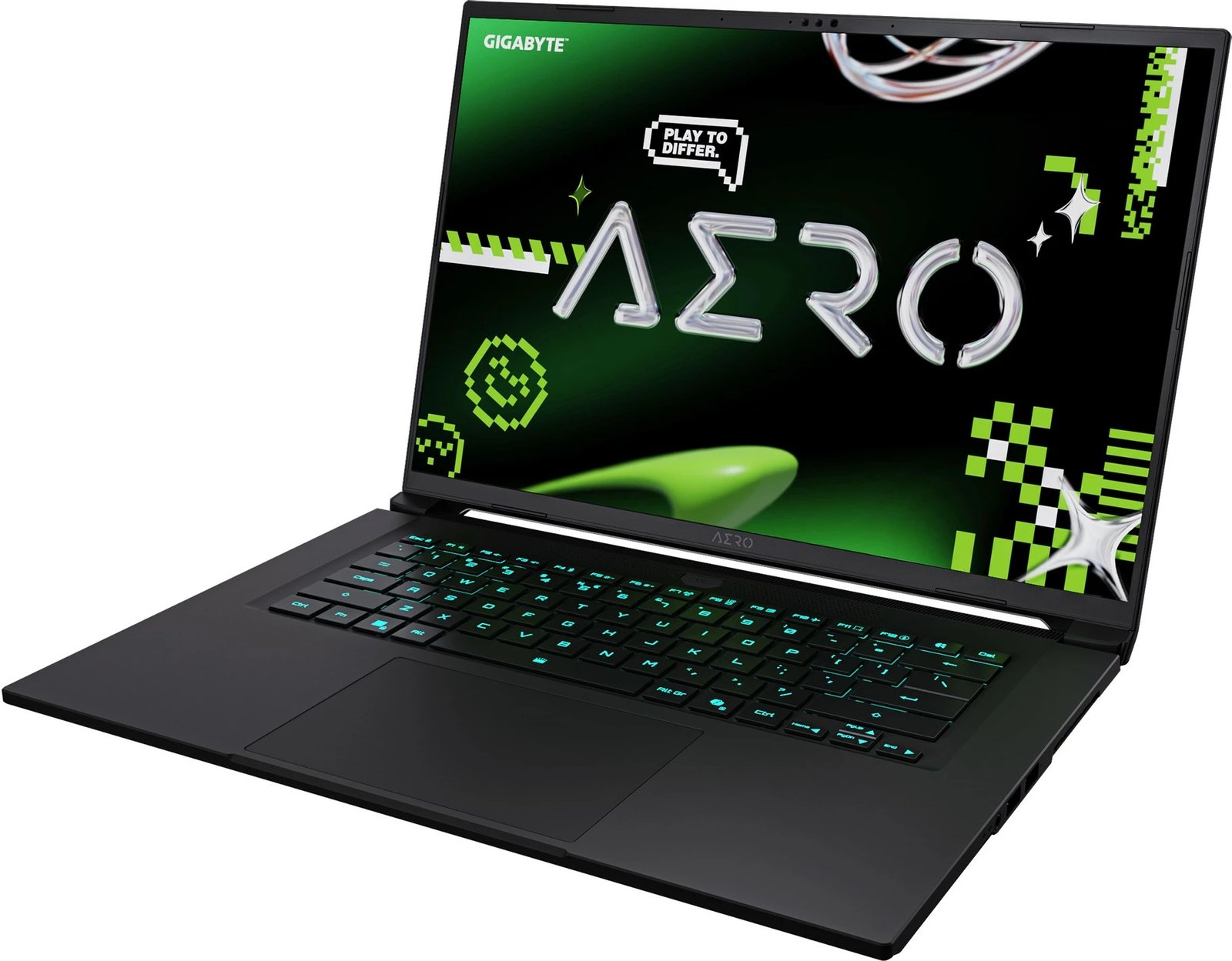 Kompjuter Gigabyte Aero X16, AMD Ryzen AI 7 350, 16", 165Hz, 8GB RTX, 1TB SSD, Space Gray