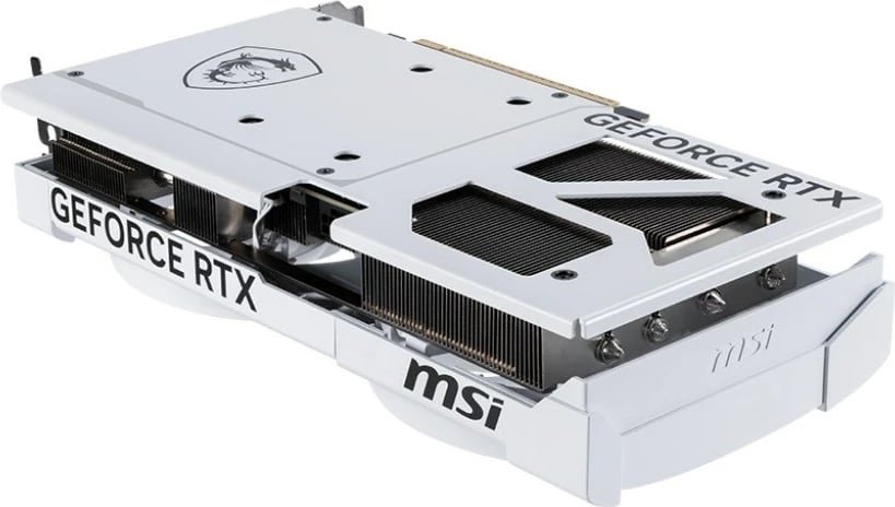 Kartelë grafike MSI RTX 5070 12G VENTUS 2X OC, e bardhë
