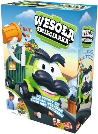Lojë Goliath Happy Garbage Truck, 322455