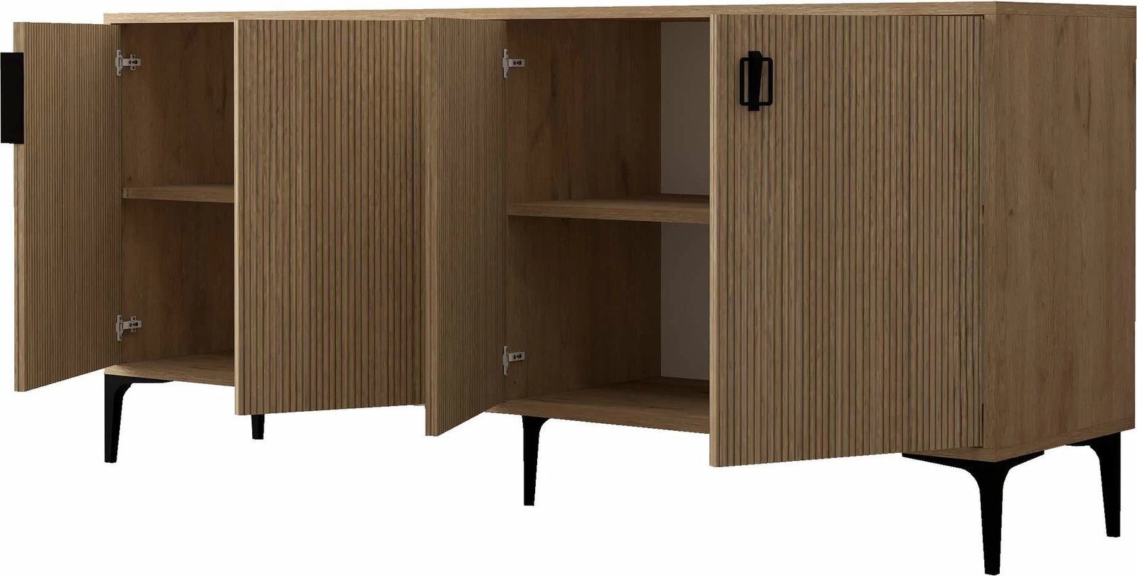 Konsol Skye Decor, ngjyrë lisi safir, 4004 Neva