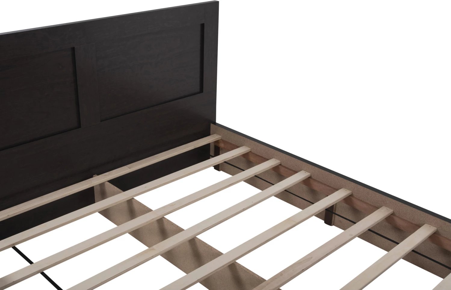 Krevat CAPRI FH312.11 me 2 sirtarë melamine, ngjyrë wenge, për dyshek 150x200 cm
