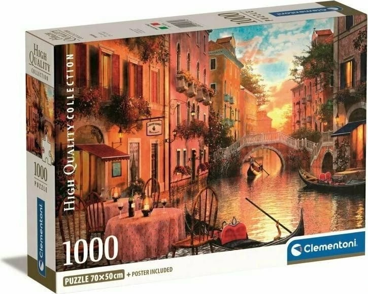 Puzzle Clementoni me temë Venecia, 1000 copa