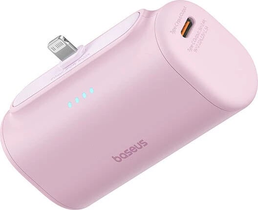 Powerbank Baseus OS-Baseus Compact IP, 5000mAh, 20W, rozë