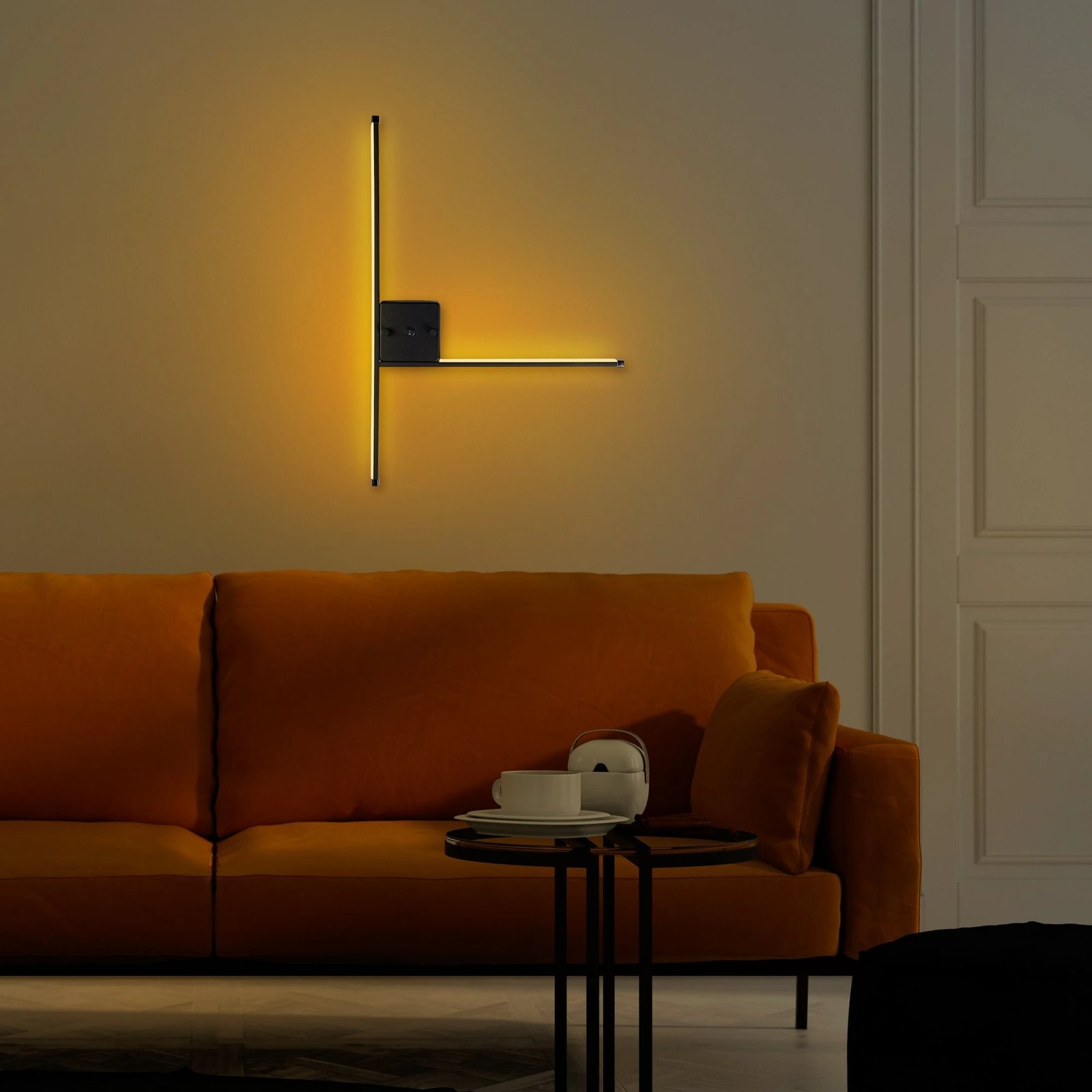 Llambë muri Opviq, Sarf - 13615, ngjyrë e zezë