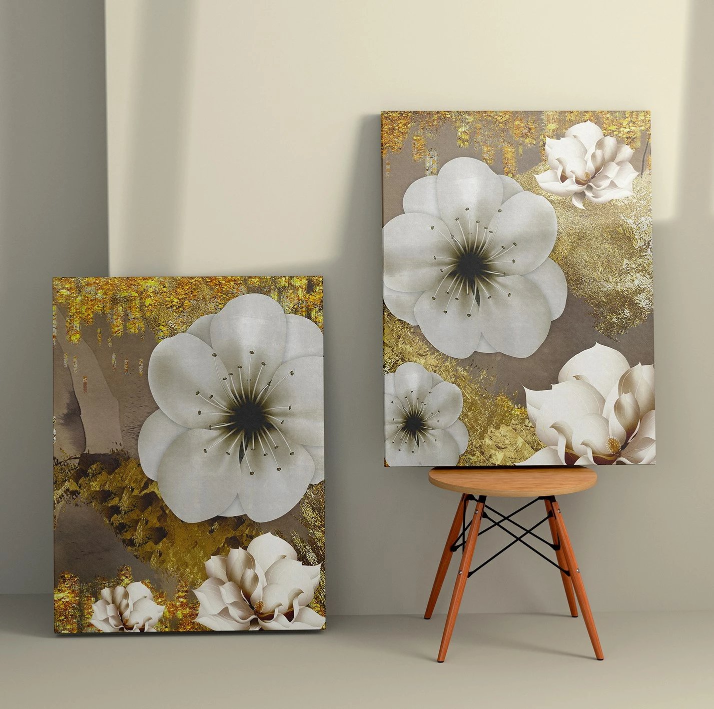 Pikturë dekorative në kanavacë (2 copë), Wallity, 2KNV4324, 50x70cm