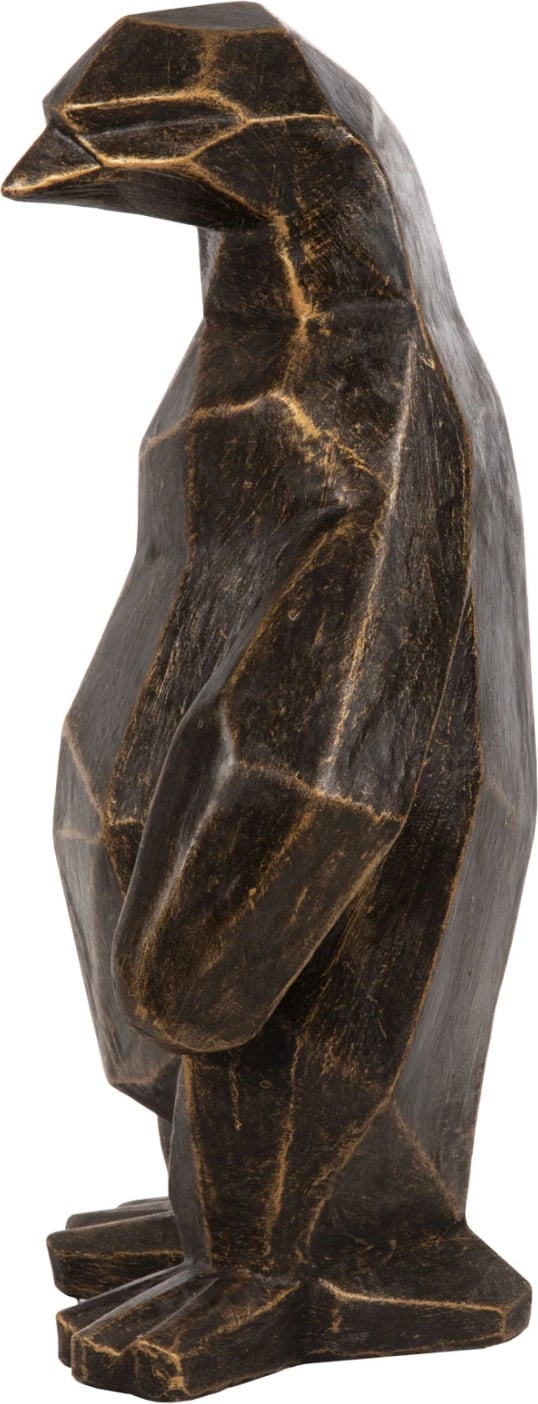 Dekor për dysheme PINGUIN FH7913 GRC ngjyrë patina e zezë me detaje të arta 30x20x60H cm