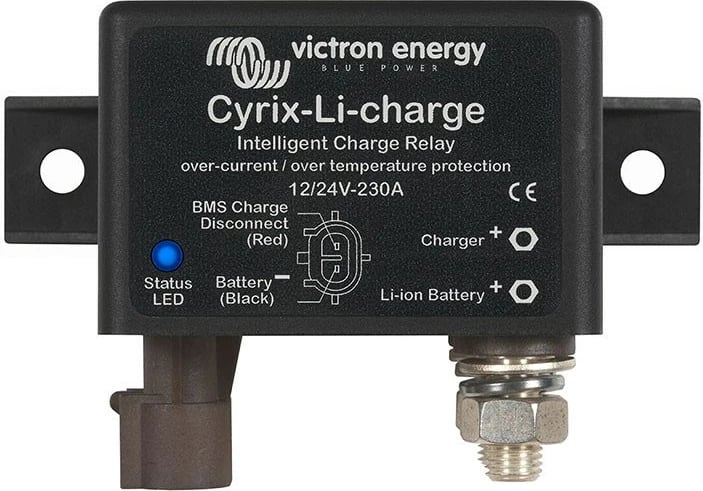 Relé karikimi inteligjent Cyrix-Li-Charge, 12/24V, 230A, pa markë